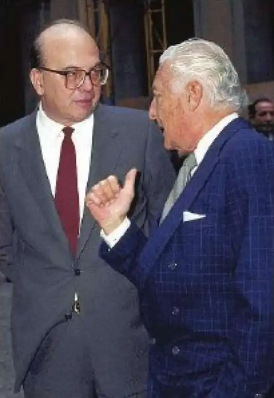 bettino craxi gianni agnelli