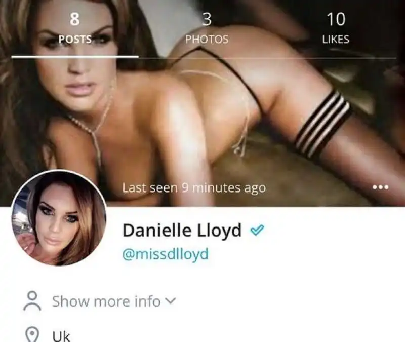 danielle lloyd onlyfans