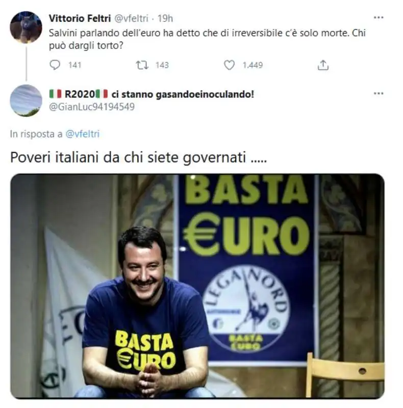 il tweet sul discorso di draghi 3