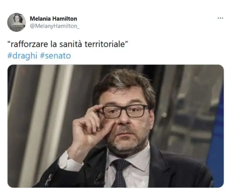 il tweet sul discorso di draghi 4