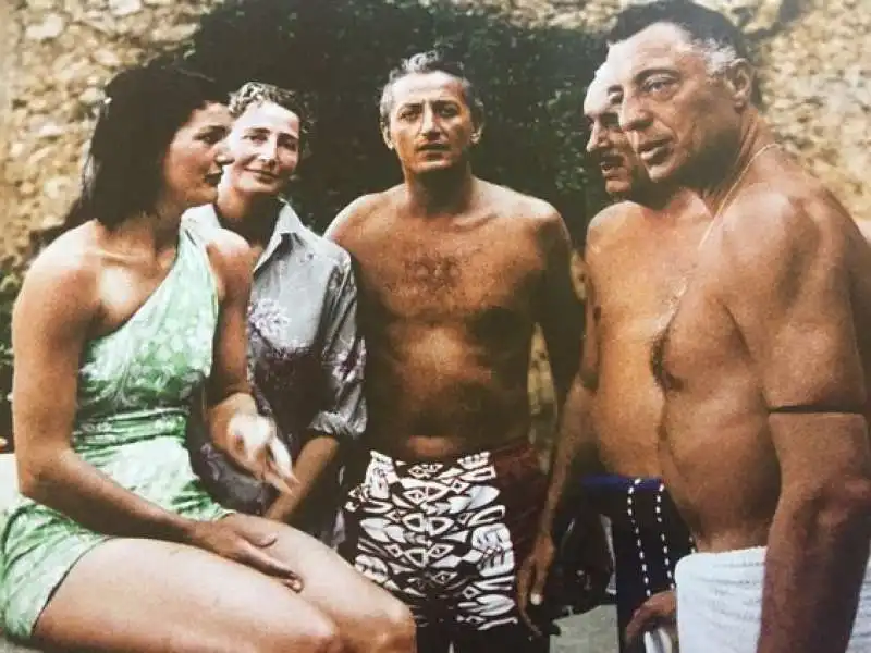 Jackie Kennedy, Suni e Gianni Agnelli, Benno Graziani, Stas Razdwill 