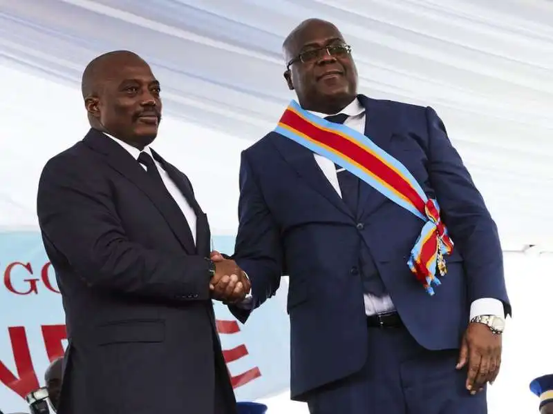 joseph kaliba e felix tshisekedi