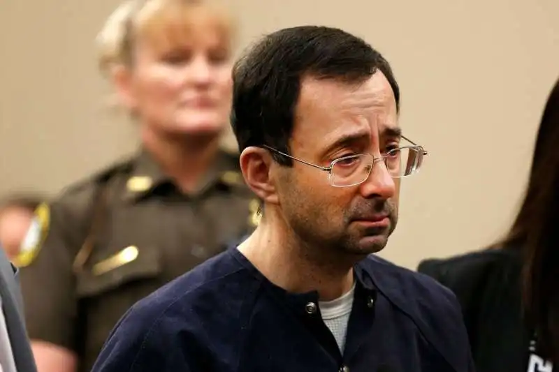 larry nassar condannato