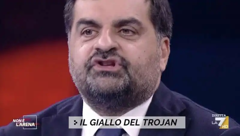 luca palamara ospite di giletti  2