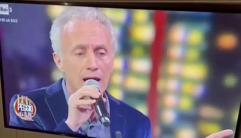 marco travaglio canta renato zero da panariello 2