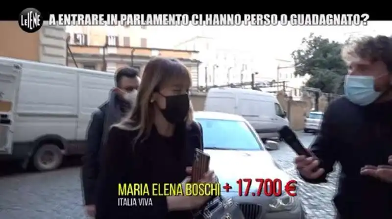 maria elena boschi   redditometro dei politici   le iene