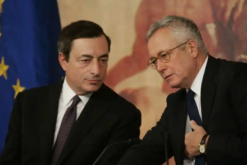 mario draghi giulio tremonti 