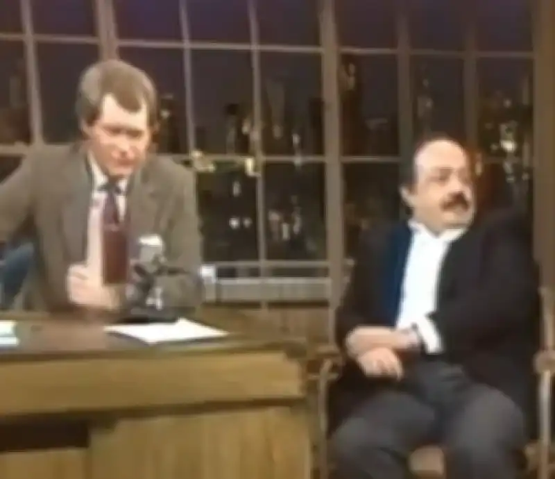 maurizio costanzo david letterman