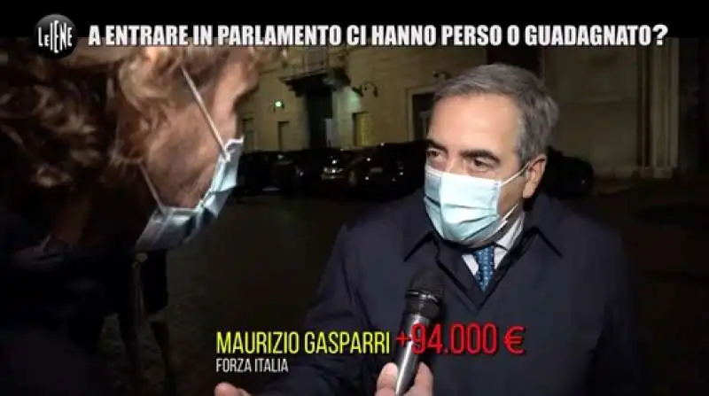 maurizio gasparri   redditometro dei politici   le iene