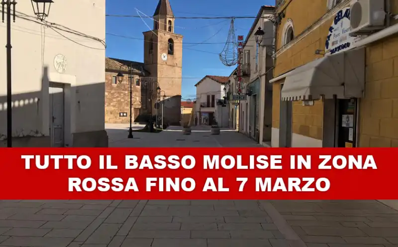 MOLISE ZONA ROSSA