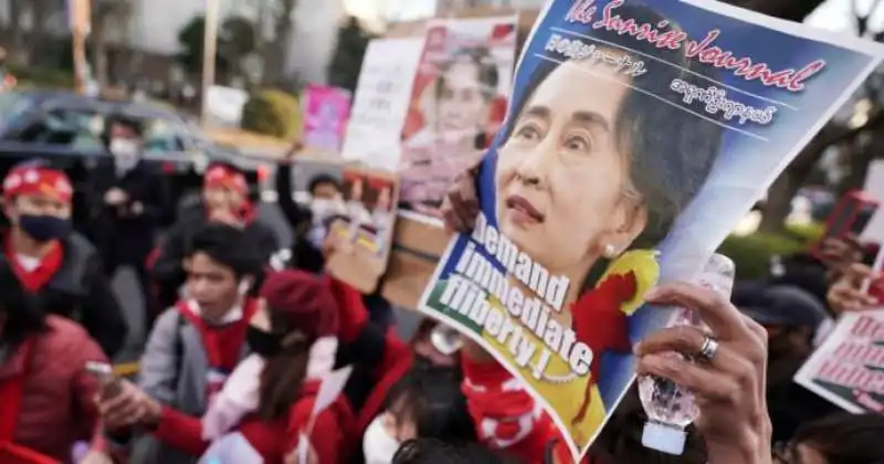 myanmar proteste