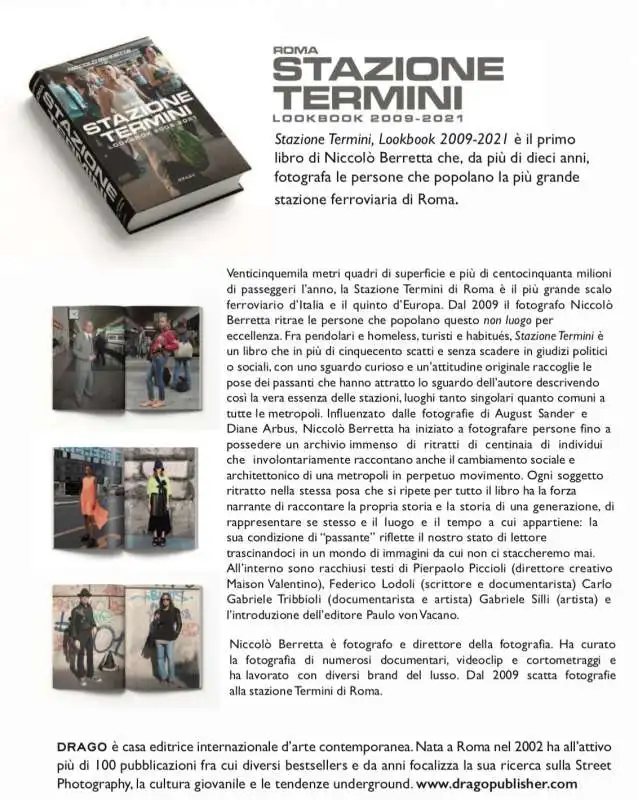 NICCOLO' BERRETTA - ROMA STAZIONE TERMINI - DRAGO PUBLISHER