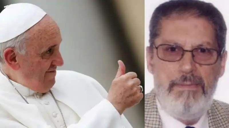 papa francesco e fabrizio soccorsi