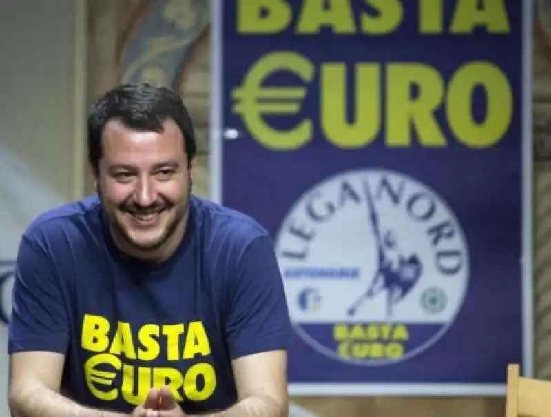 SALVINI CONTRO L EURO