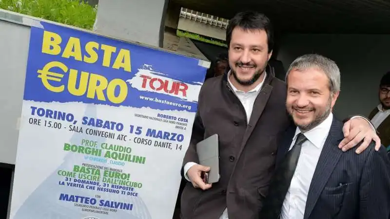 SALVINI CONTRO L EURO