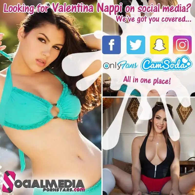 valentina nappi social