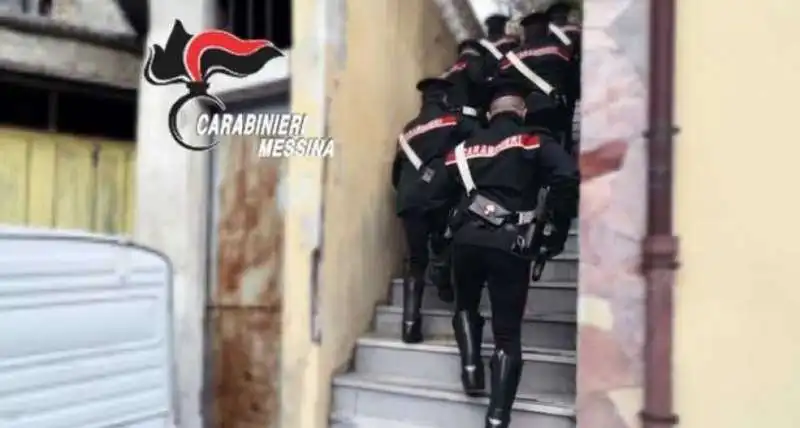 blitz contro la mafia a messina          