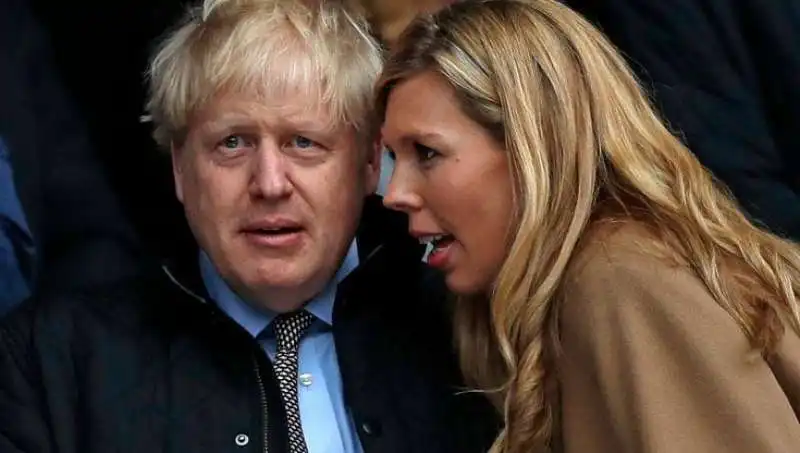 boris johnson e carrie symonds