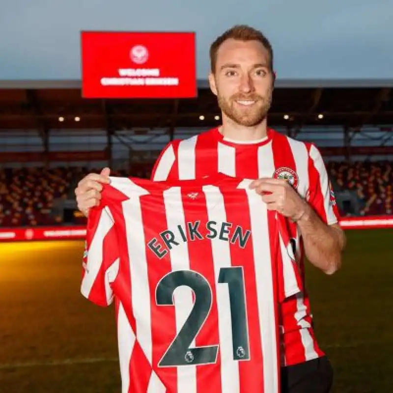 CHRISTIAN ERIKSEN BRENTFORD 