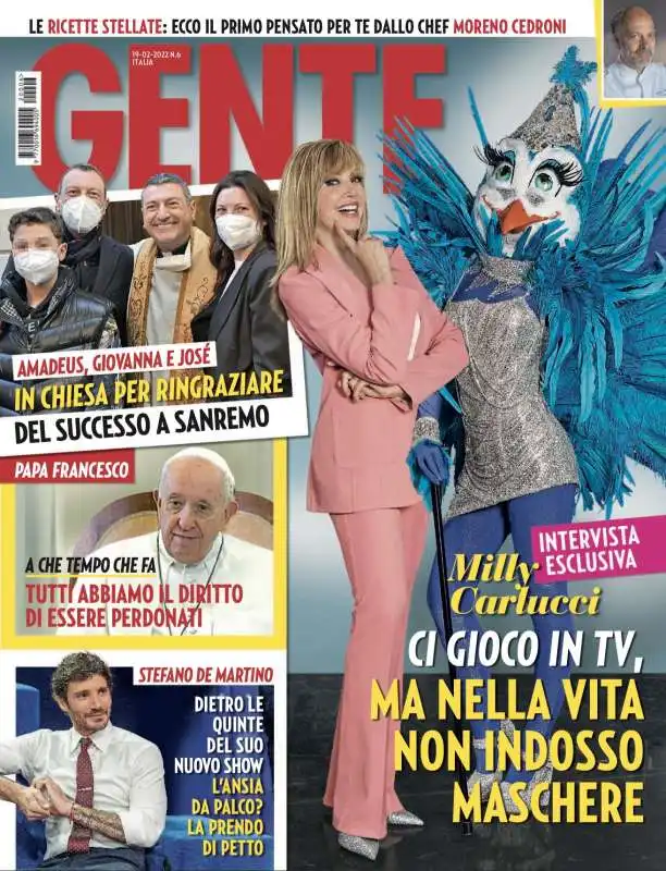 COPERTINA GENTE - 12-19 FEBBRAIO 2022