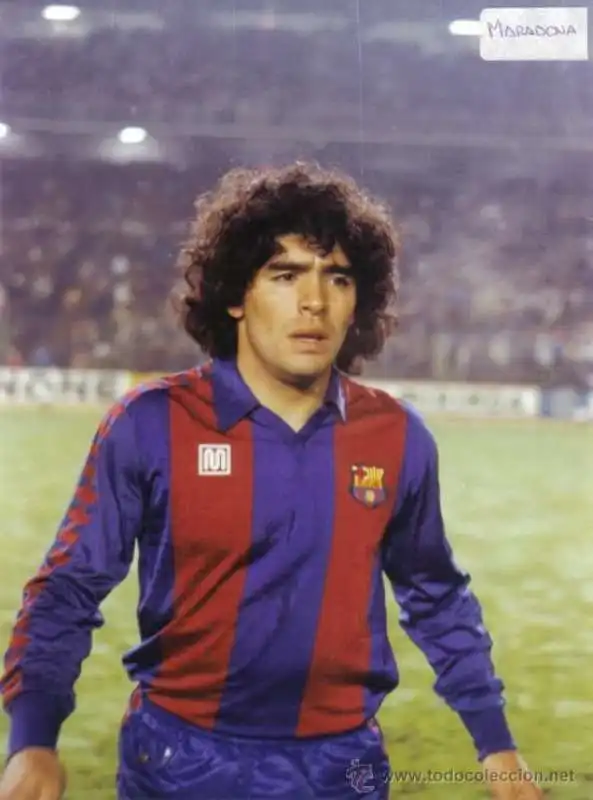 diego armando maradona al barcellona 3