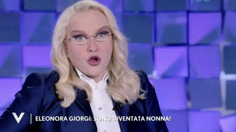 eleonora giorgi a verissimo   1