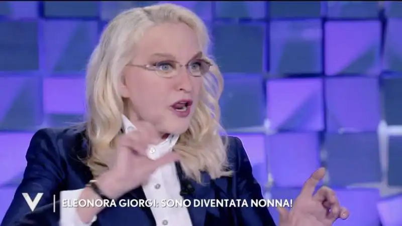 eleonora giorgi a verissimo   3