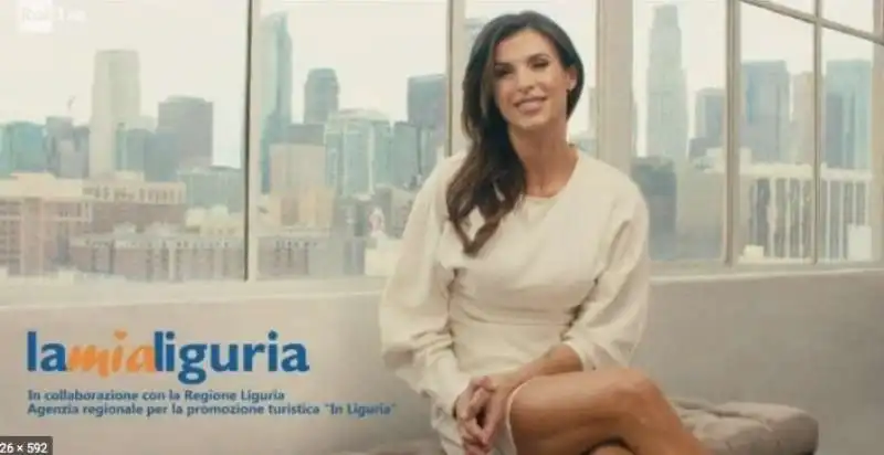 elisabetta canalis e lo spot della liguria 2