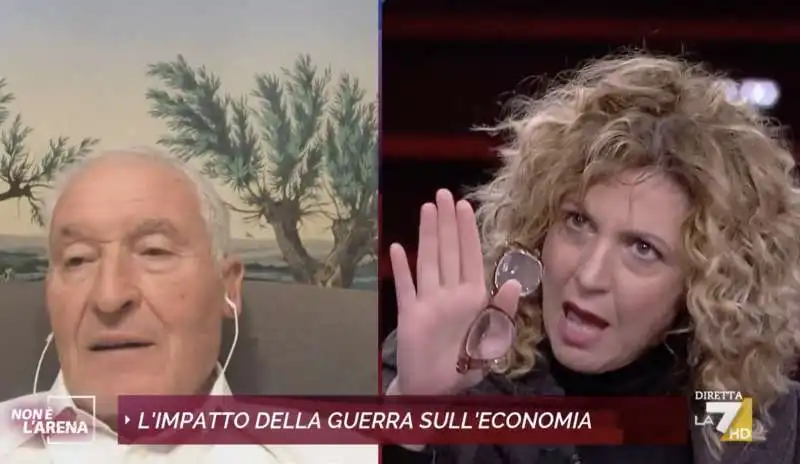 ernesto preatoni vs barbara lezzi a non e l'arena  