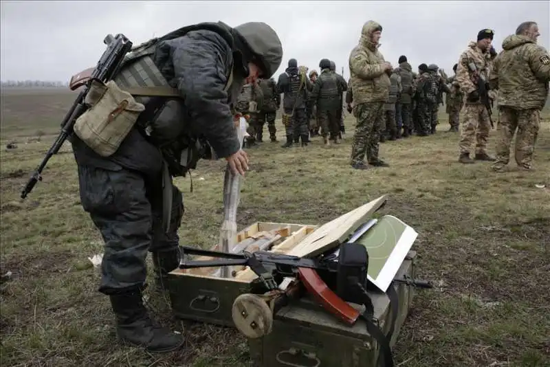 Esercitazioni a Mariupol