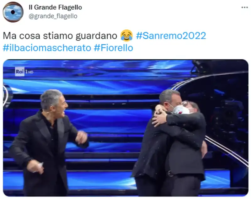 fiorello, amadeus e stefano coletta