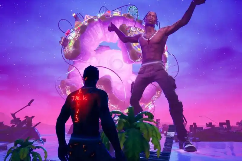 travis scott concerto virtuale fortnite 