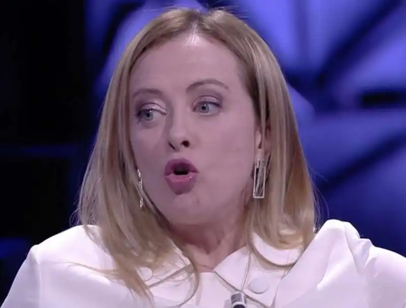 giorgia meloni   non e' l'arena 