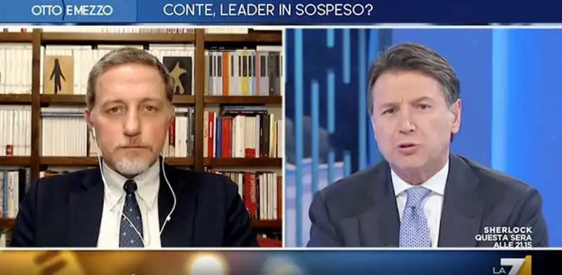 giuseppe conte e massimo giannini 3