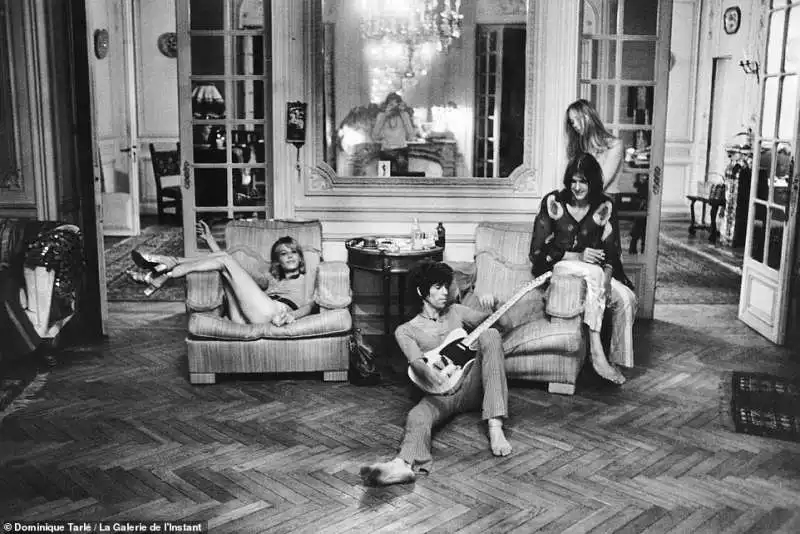 i rolling stones a villa nellcote in francia nel 1971