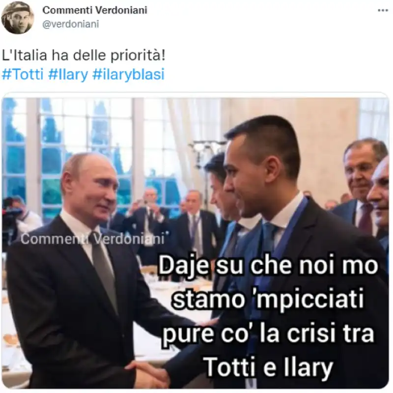 i tweet sulla rottura tra ilary blasi e francesco totti 10