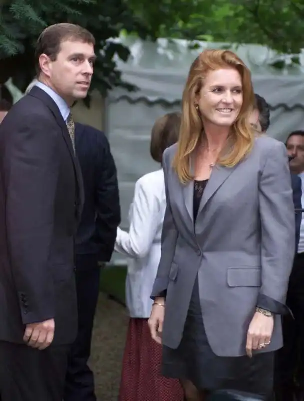 Il principe Andrea e Sarah Ferguson