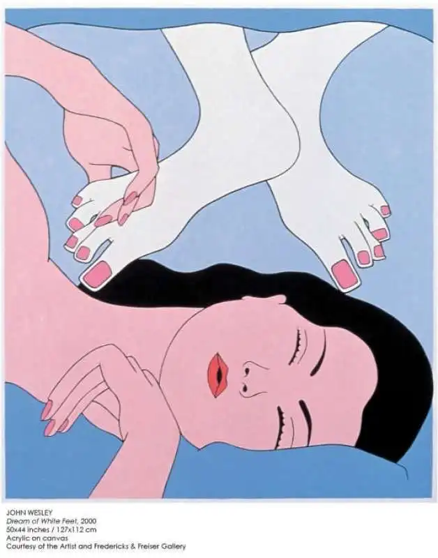 john wesley dream of white feet, 2000