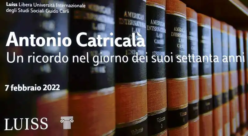 la luiss ricorda antonio catricala