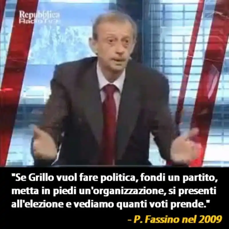 le profezie di piero fassino   meme.  