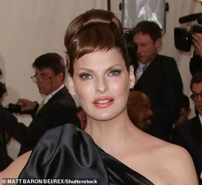 linda evangelista nel 2015