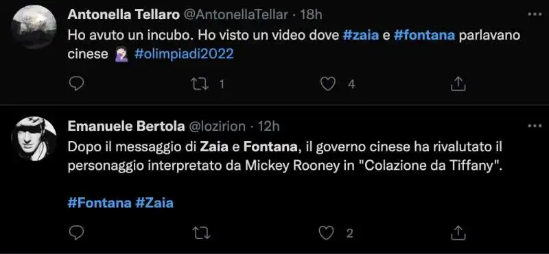 luca zaia e attilio fontanna parlano cinese   tweet   2