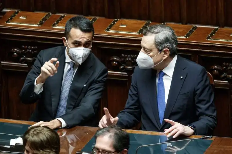 luigi di maio mario draghi 