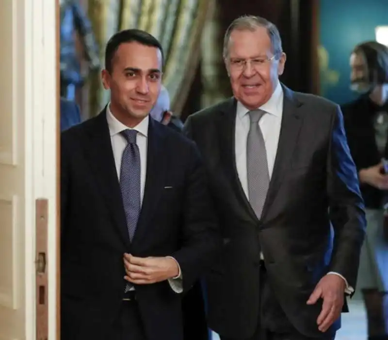 luigi di maio sergei lavrov 2