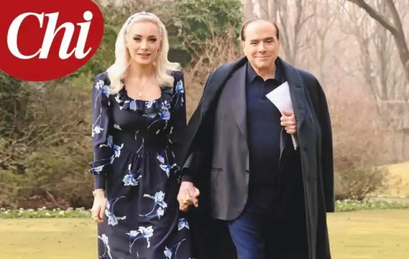 MARTA FASCINA SILVIO BERLUSCONI - FOTO CHI 