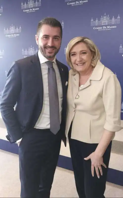 PAOLO BORCHIA MARINE LE PEN