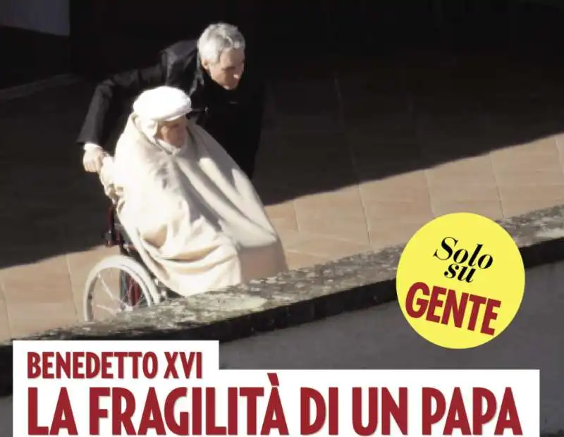 JOSEPH RATZINGER GEORGE GANSWEIN  - FOTO GENTE