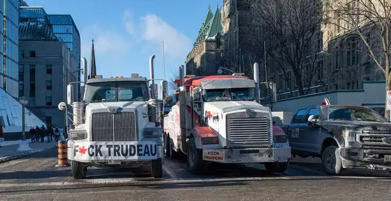 proteste camionisti canada 8