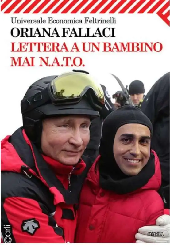 PUTIN E DI MAIO - FOTOMONTAGGIO DI CARLI 