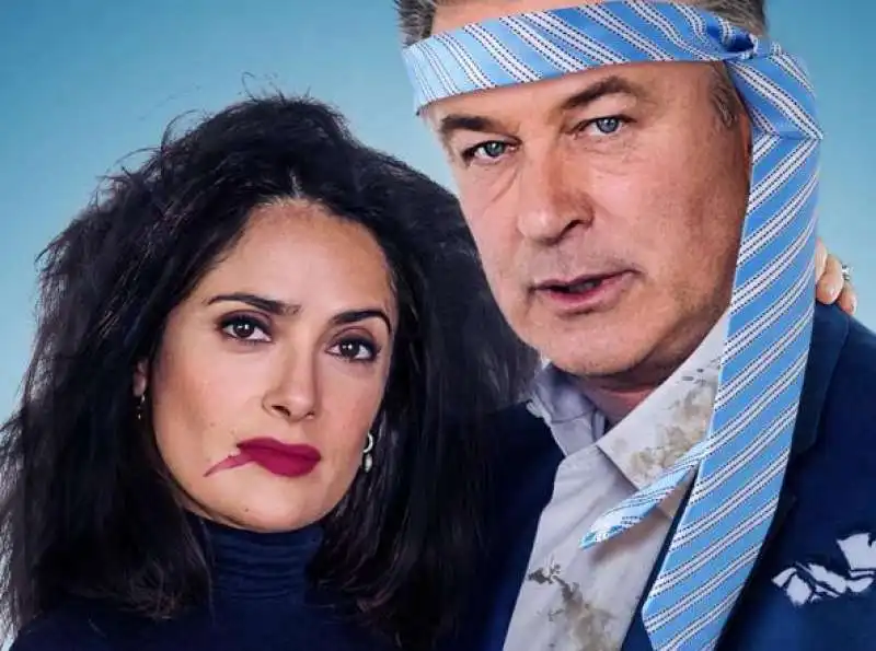 salma hayek alec baldwin   ubriachi d’amore  